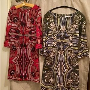 Two beautiful never wore retro dresses.